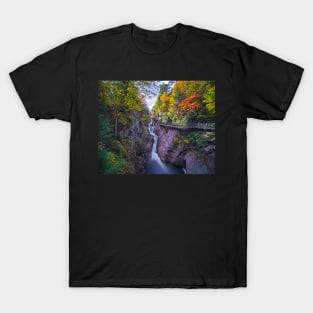 High Falls Gorge Wilmington NY New York T-Shirt